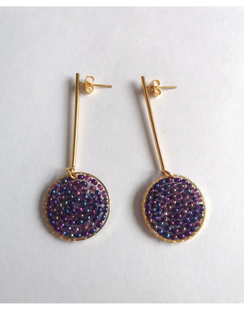 Aretes largos 