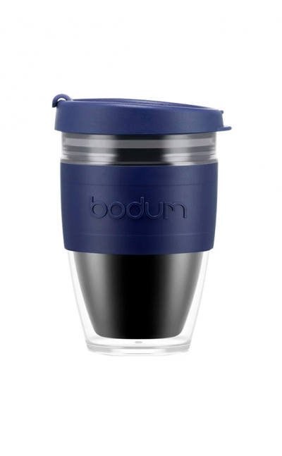 Vaso termico cafe mug color azul