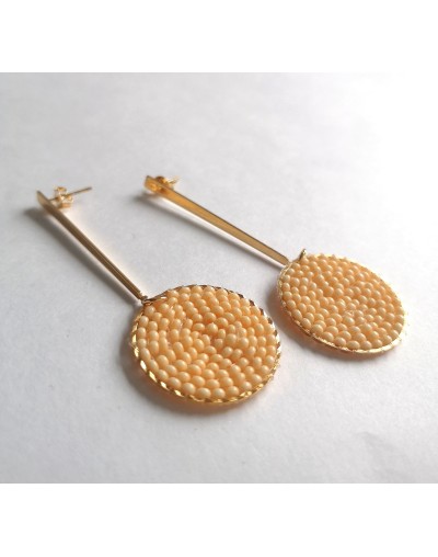 Aretes largos 