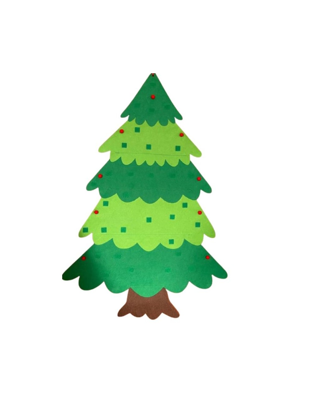 Pino navideño de pared