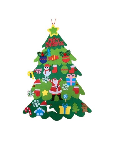 Pino navideño de pared