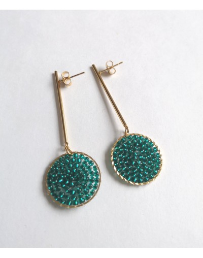 Aretes largos 