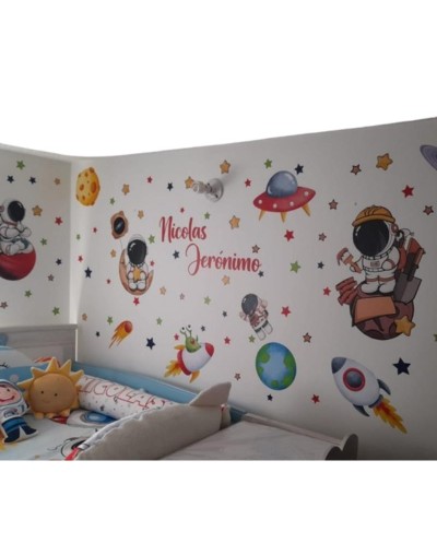 STIKERS DE ASTRONAUTAS