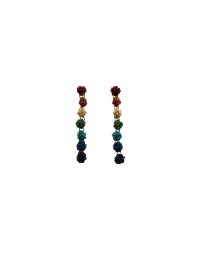 Aretes largos 7 colores