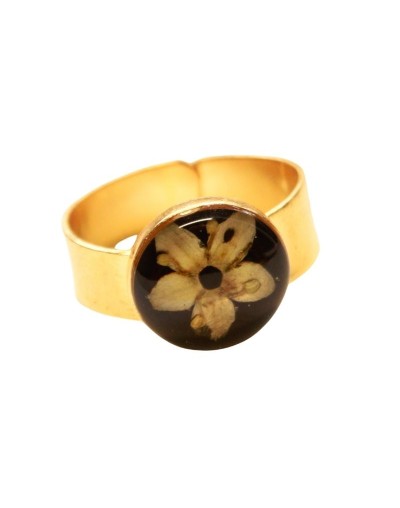 Anillo Mini Flores Redondo