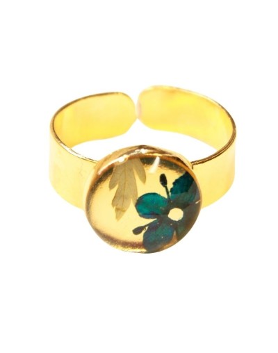 Anillo Mini Flores Redondo