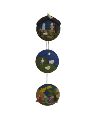 PESEBRE EN TRES CIRCULOS