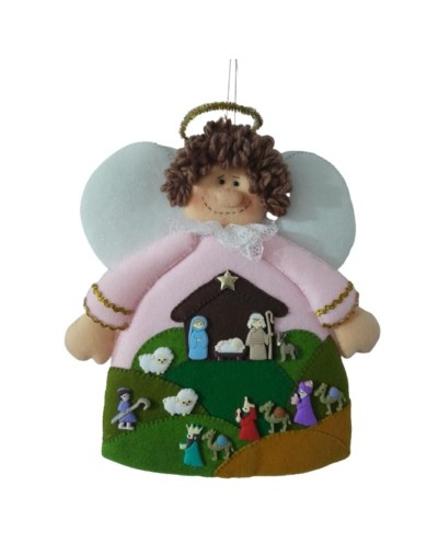 angel con nacimiento