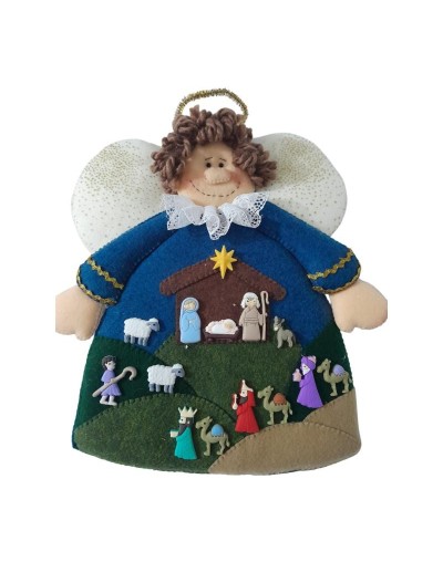 angel con nacimiento