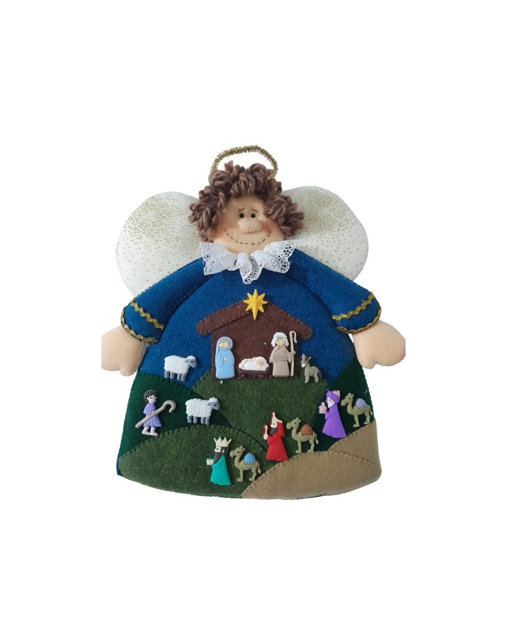 angel con nacimiento