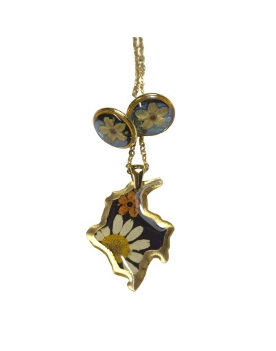 Collar Colombia con Topitos