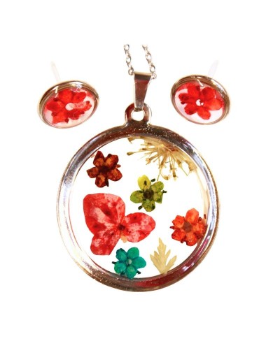 Collar Flores Grande