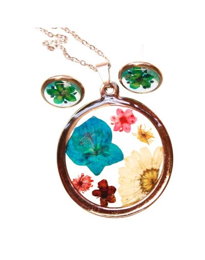 Collar Flores Grande