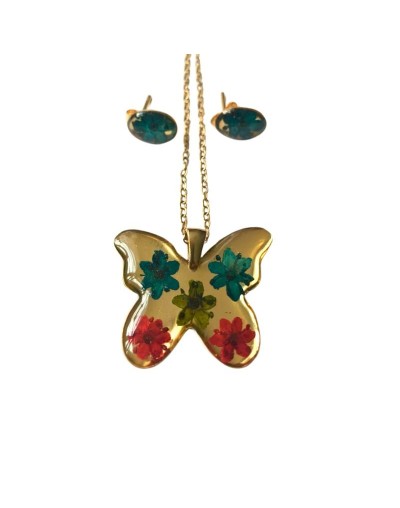 Collar Mariposa completo con Topos