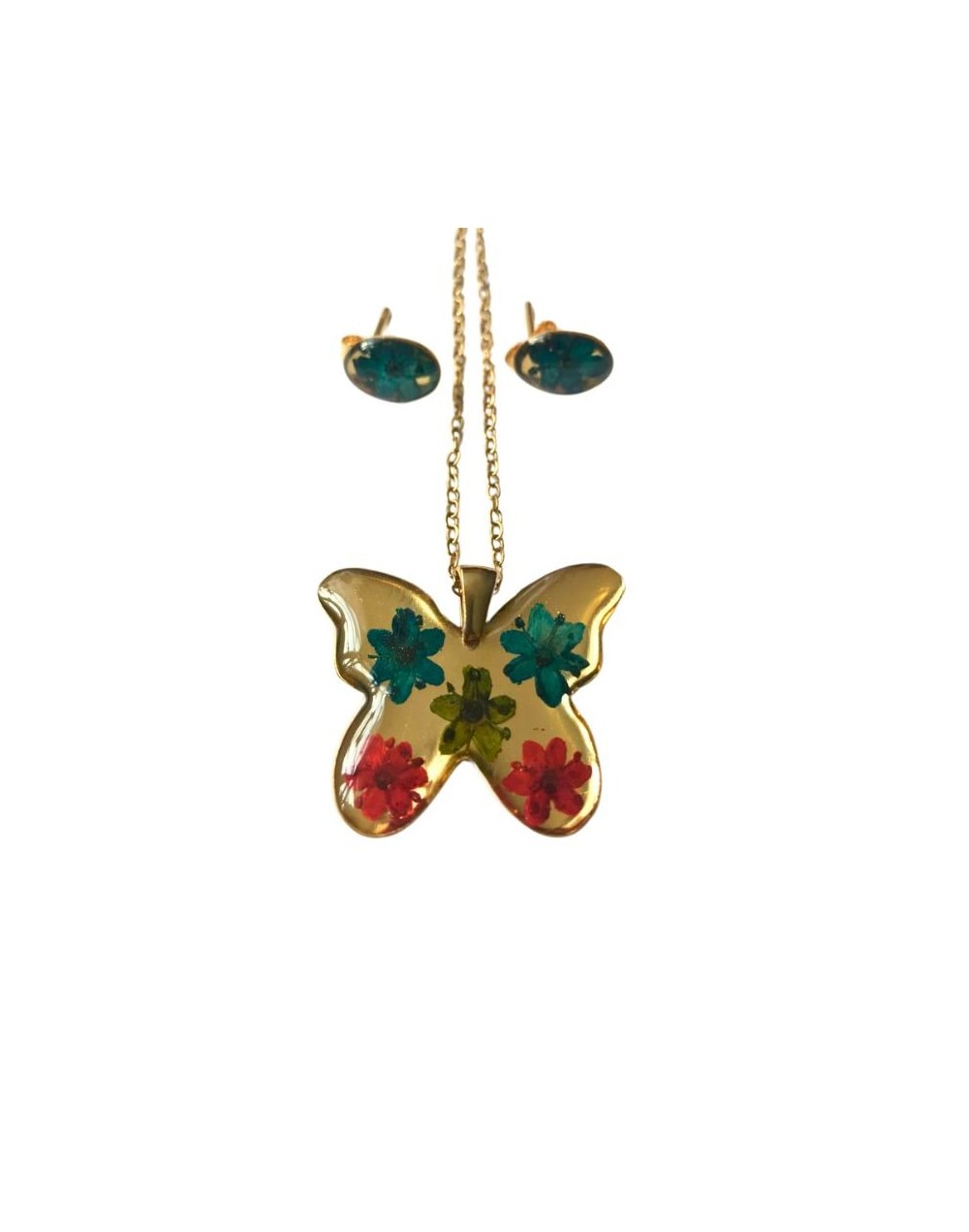 Collar Mariposa completo con Topos
