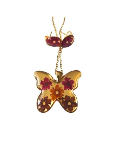 Collar Mariposa completo con Topos