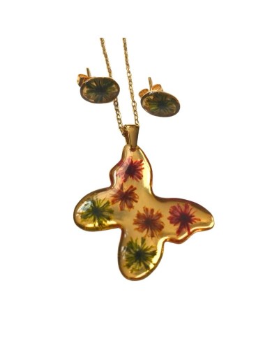 Collar Mariposa completo con Topos