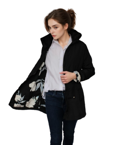 Parka Negra 