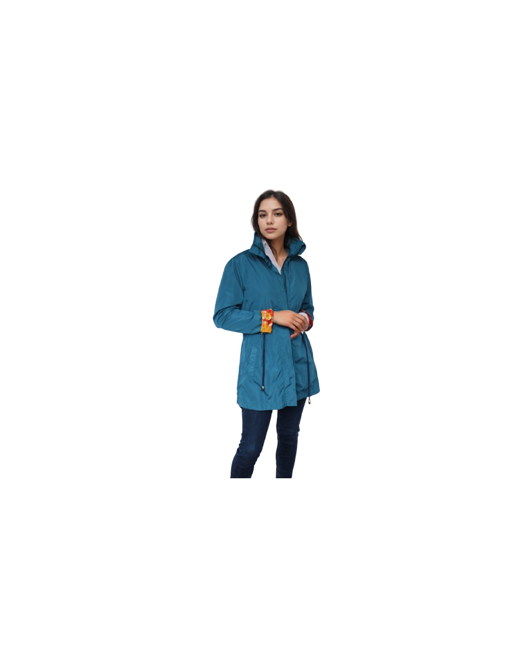 Parka Azul Petróleo