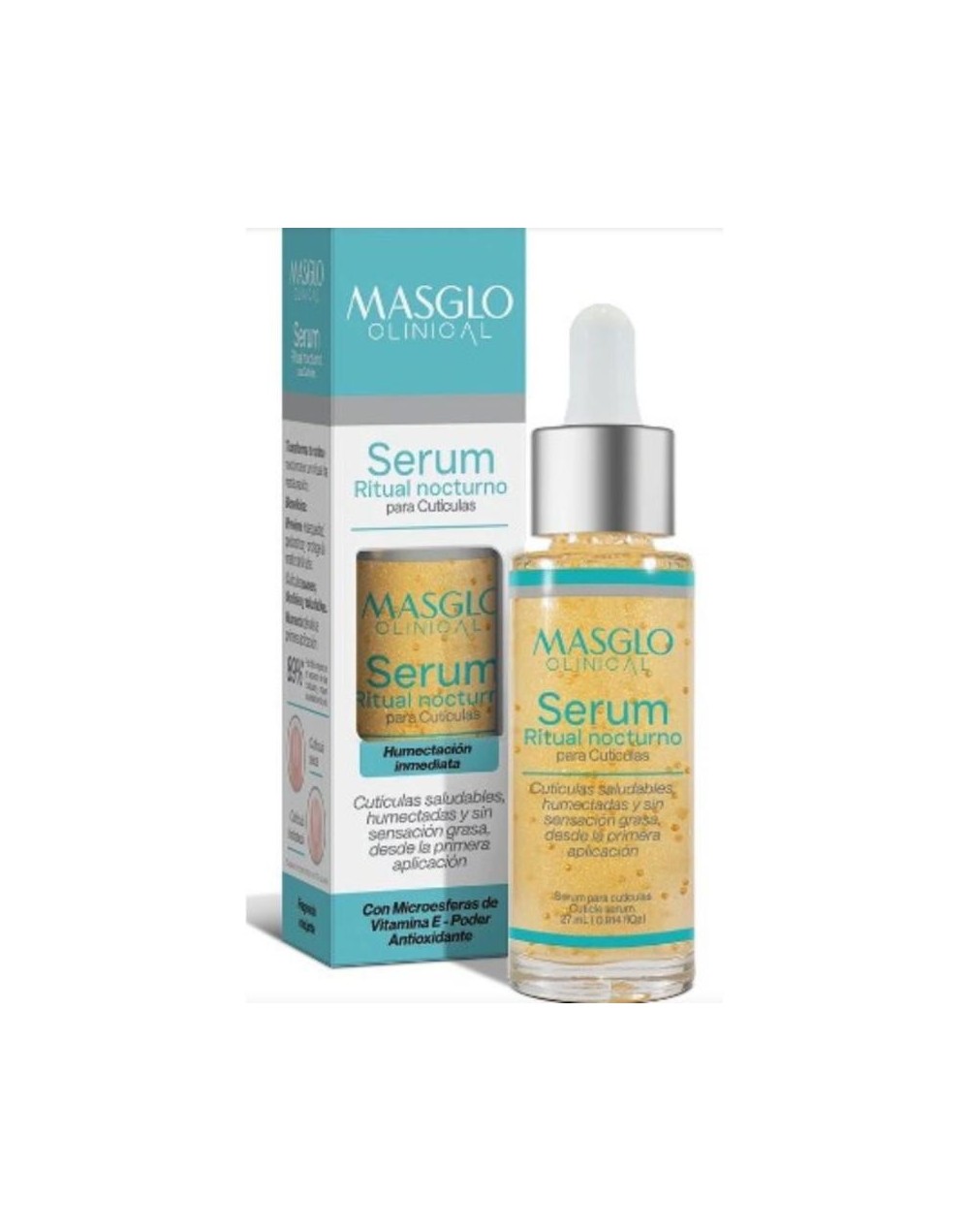 MASGLO CLINICAL SERUM RITUAL NOCTURNO PARA CUTICULAS 27ML
