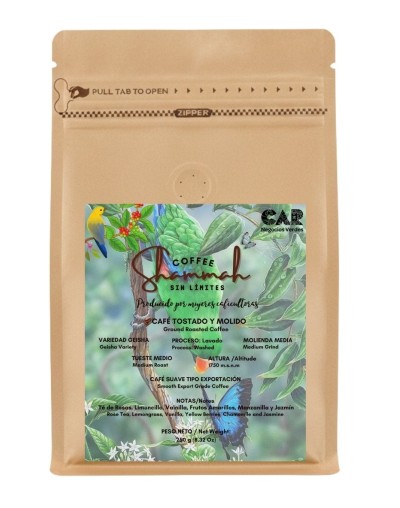 Café Tostado y Molido Variedad Geisha