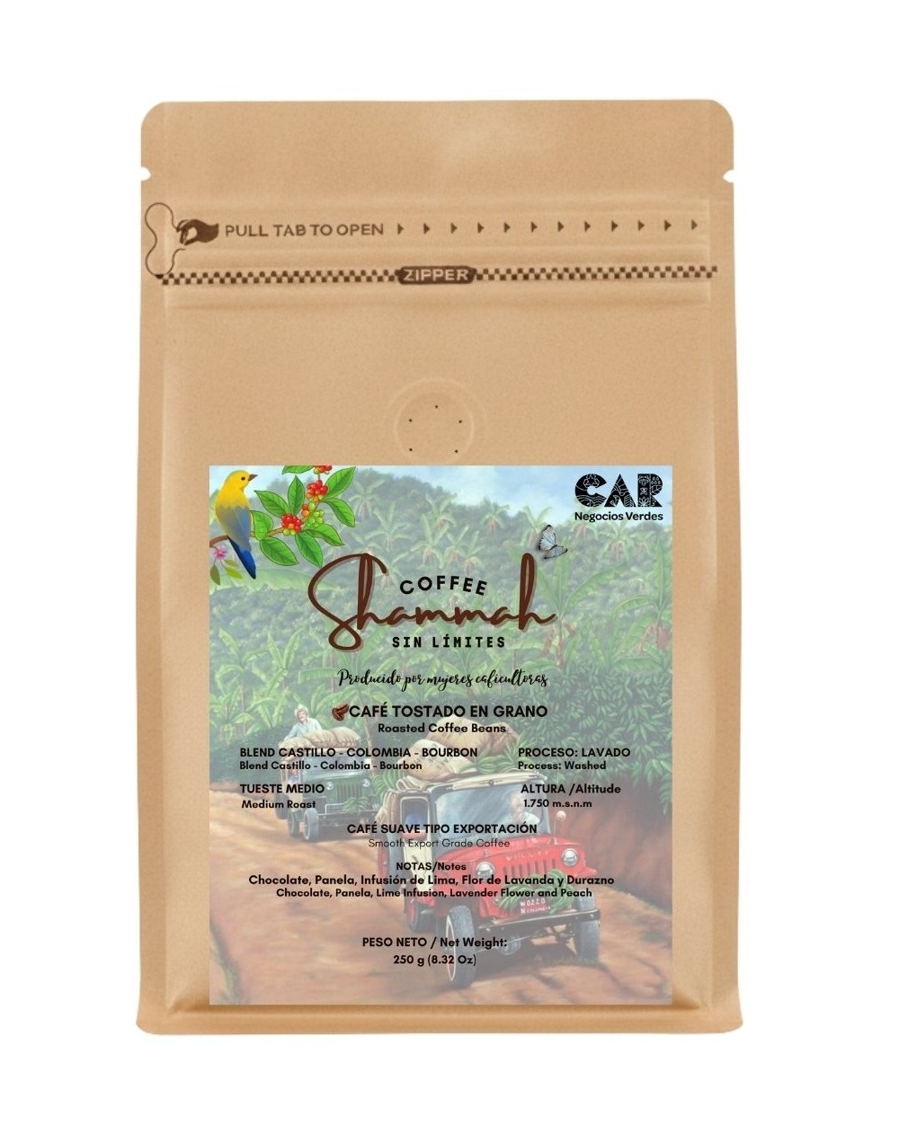 Café Tostado en Grano Blend Especiales