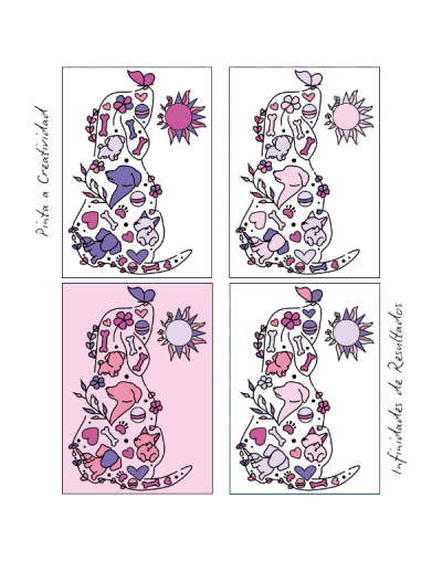 Kit De Arte-terapia: Complicidad Peluda 20x25cm + Dulzura