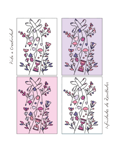 Kit De Arte-terapia: Entrelazados 20x25cm + Dulzura