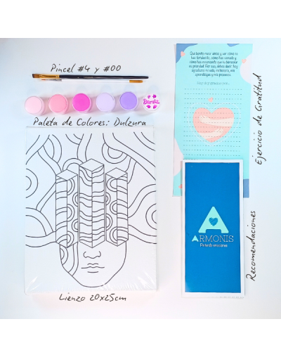 Kit De Arte-terapia: Libérate 20x25cm + Dulzura