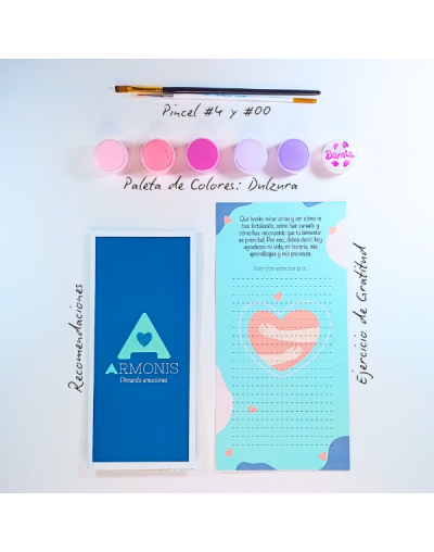 Kit De Arte-terapia: Libérate 20x25cm + Dulzura