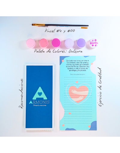 Kit De Arte-terapia: Descubre 20x25cm + Dulzura