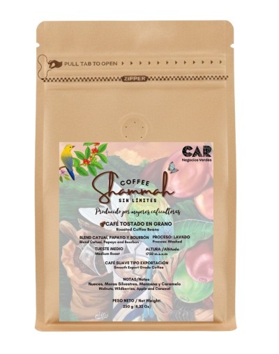 Café Tostado en Grano Blend Exóticos