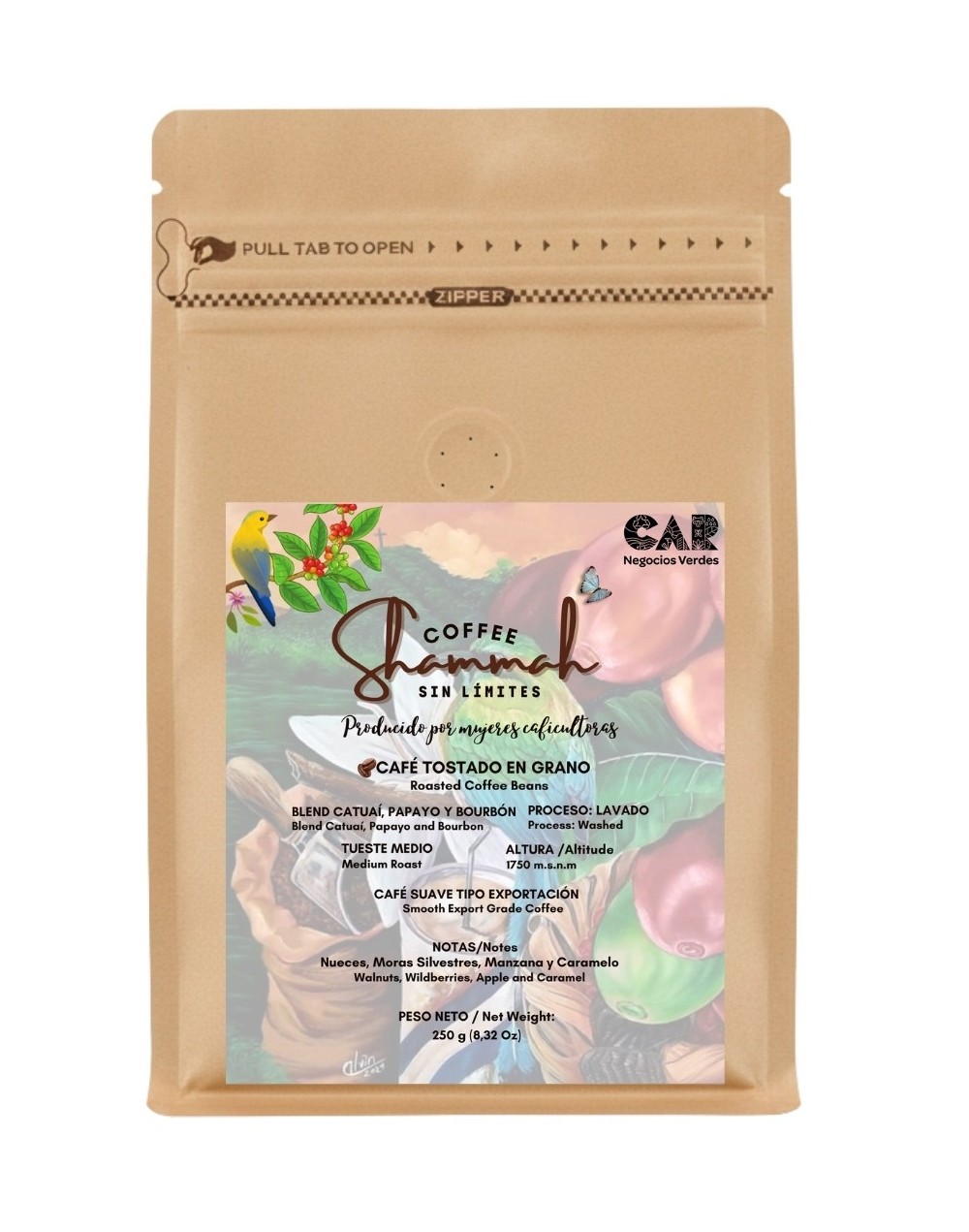 Café Tostado en Grano Blend Exóticos