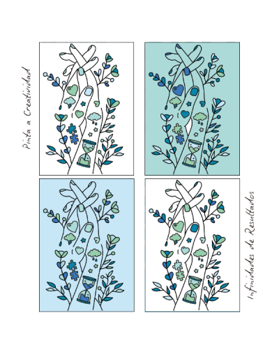 Kit De Arte-terapia: Entrelazados 20x25cm + Tranquilidad