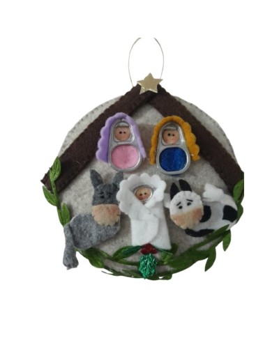 pesebre reciclado