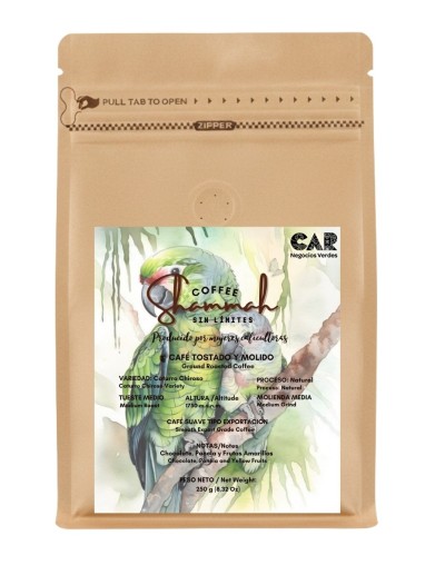 Café Tostado y Molido Variedad Caturra Chiroso