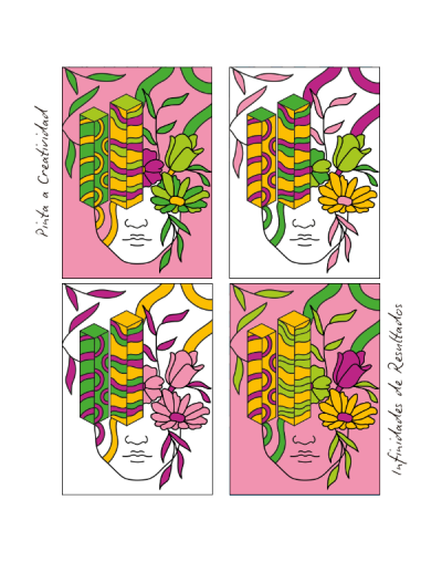 Kit De Arte-terapia: Conéctate 20x25cm + Aurora