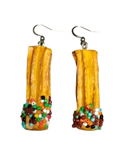 Aretes churro