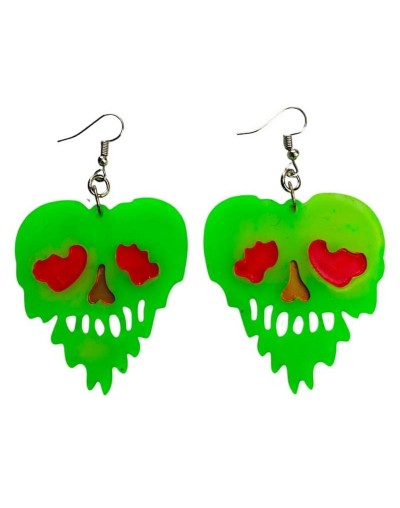 Aretes manzana envenenada