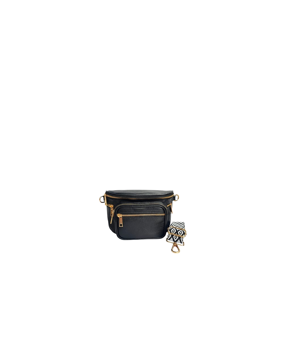 Es un bolso mediano en puro cuero, Con mandalas