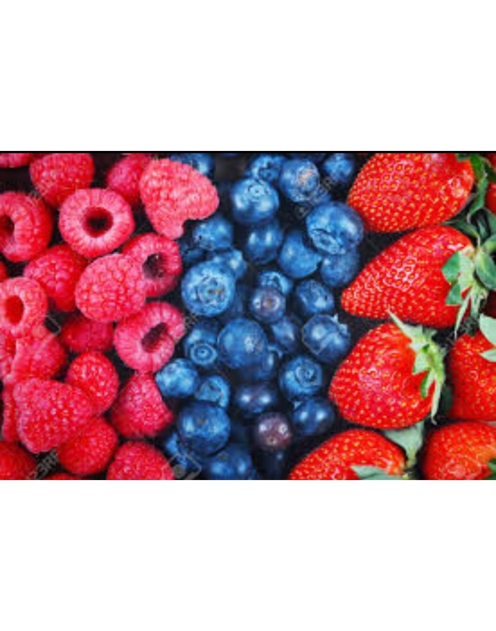 COMBO  FRUTOS ROJOS  ( arándanos+fresa+frambuesas)
