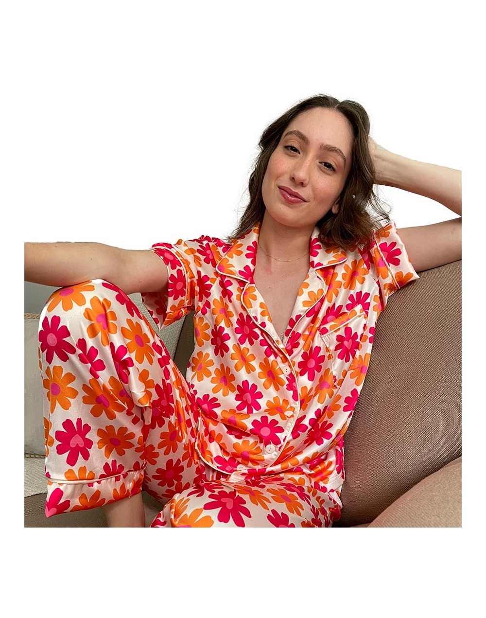 Pijama Ref. Bloom Camisa manga corta & Pantalón