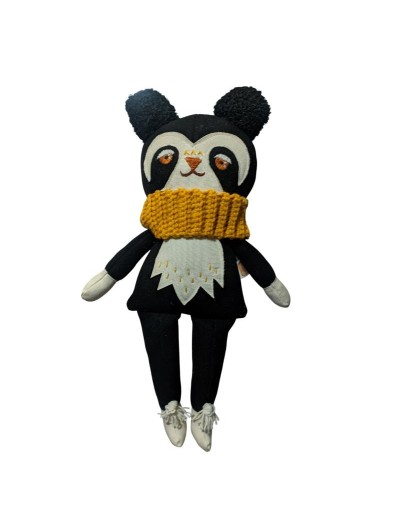 willie el oso de anteojos de trapo