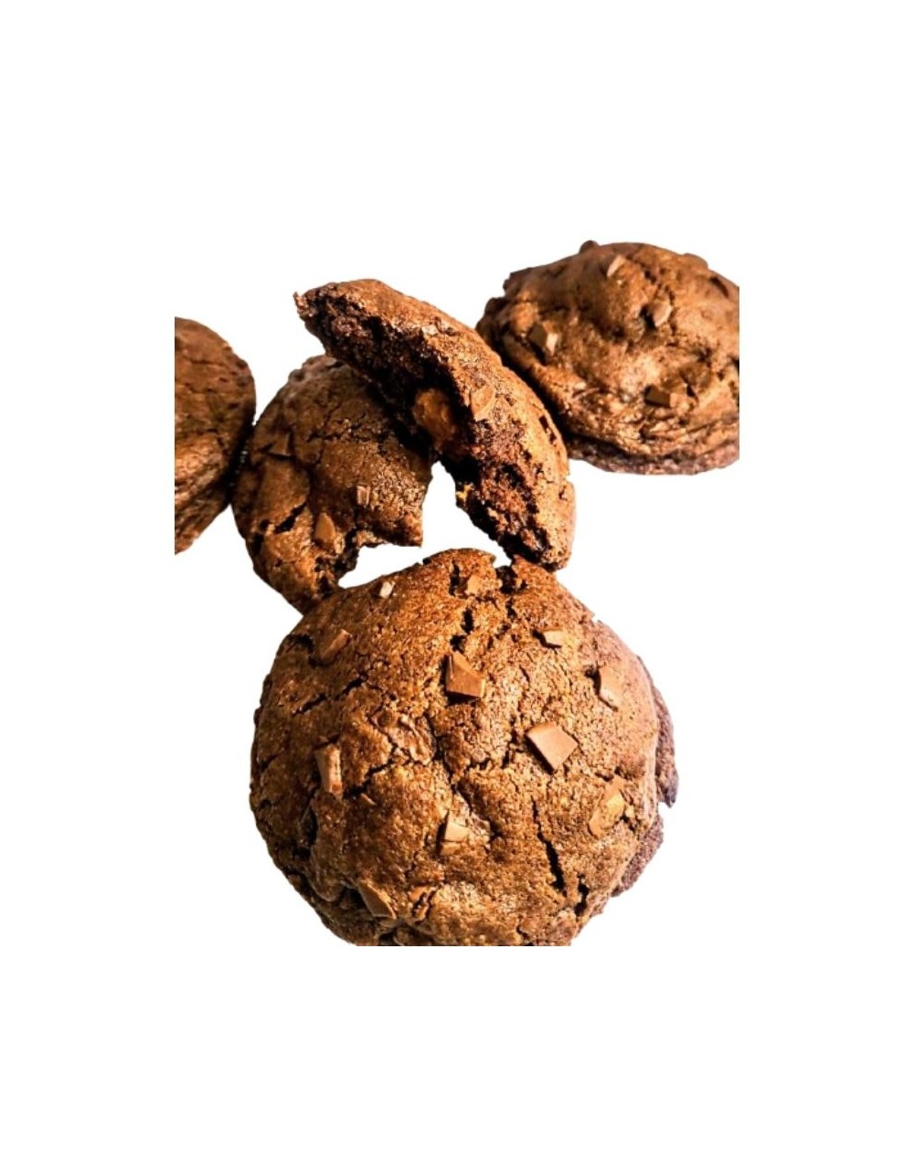 Galleta tipo NY chocolate y praliné de avellanas