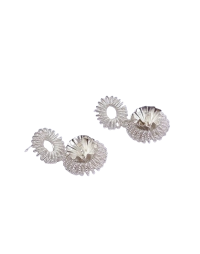 aretes espirales y flor