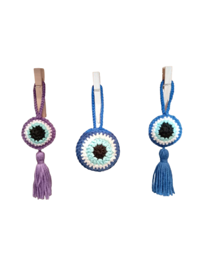 Llaveros colgante ojo turco