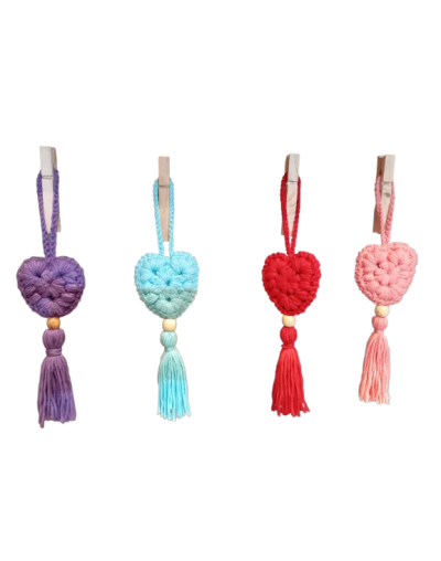 Llaveros colgante corazón