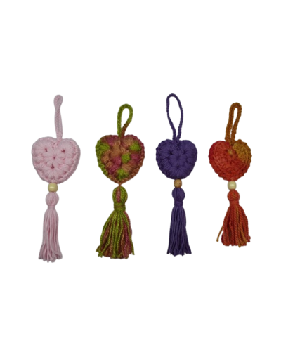 Llaveros colgante corazón