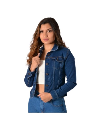 Chaqueta Jean clásica licrada para dama 51 R Denim Store