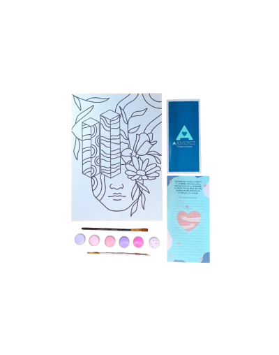 Kit De Arte-terapia: Conéctate 25x35cm + Dulzura